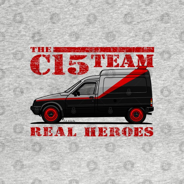 The van of the real heroes! by jaagdesign